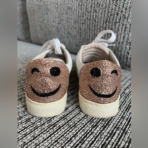 LOLA CRUZ Smily Sneakers Size US6, White